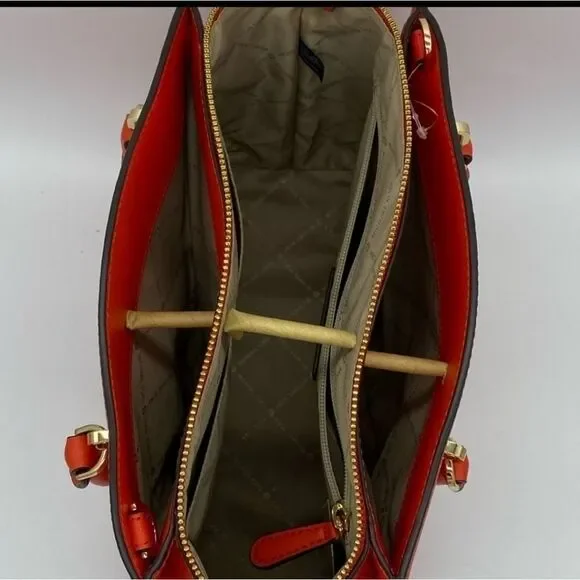 🆕️💥MK lg Satchel Leather in Mandarin - Picture 4 of 15